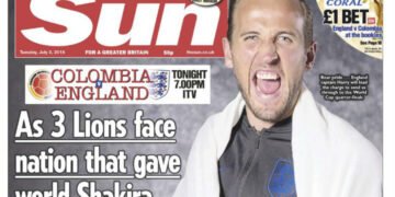 Embajador de Colombia rechaza titular de tabloide inglés antes del duelo en el Mundial