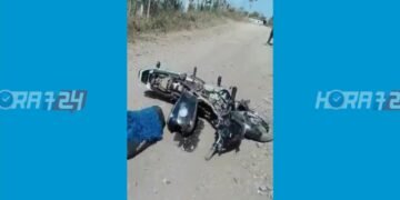 Menor resultó herido al ser arrollado por un vehículo de la Unidad Nacional de Protección