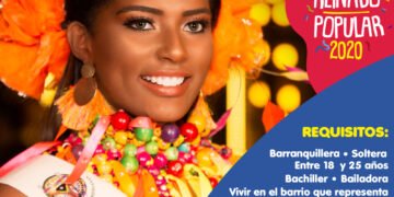 Reinado Popular del Carnaval 2020 tiene abiertas sus inscripciones