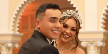 ¡Se casaron! Andrea Valdiri y Felipe Saruma dieron el “Sí” en el altar