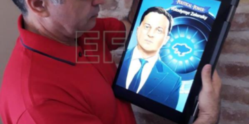 La vida de Zelenski se convierte en cómic en manos de un dibujante argentino