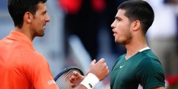 Novak Djokovic: “Alcaraz es el mejor jugador del mundo en lo que va de año”