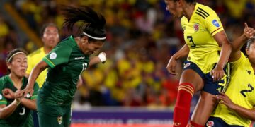 Colombia goleó 3-0 a Bolivia y lidera su grupo en la Copa América Femenina