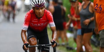 Nairo Quintana, segundo en la etapa 11 del Tour y quinto en la general