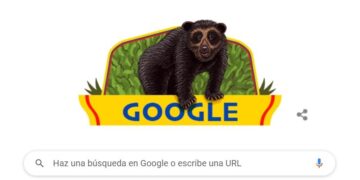 Google dedica el oso “doodle” al Día de Independencia de Colombia