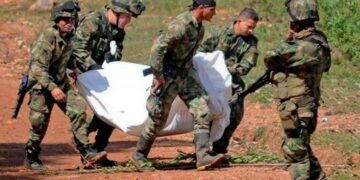 Mueren diez disidentes de las FARC en una operación militar en el sur de Colombia