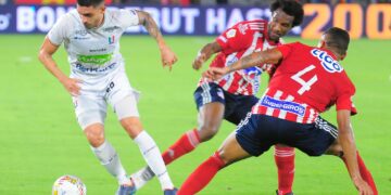 Junior armó la fiesta y Once Caldas celebró