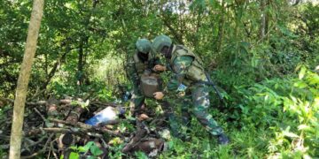 Militares venezolanos hallan 200 kilos de explosivos en frontera con Colombia