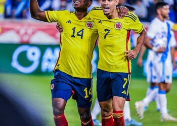 Colombia goleó a Guatemala en Estados Unidos