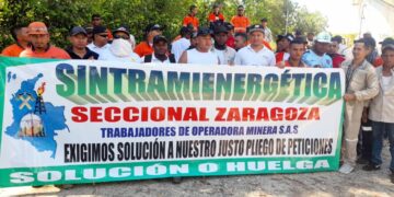 Más de 550 trabajadores se beneficiarán al levantarse huelga en Operadora Minera S.A.S.