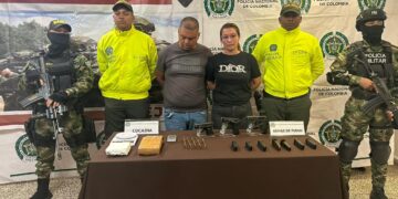 Dos capturados por venta de droga en Las Nieves