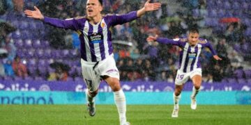 4-1. El Real Valladolid desborda al Celta