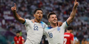 Inglaterra aplastó a Irán