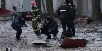 Kiev amanece con un nuevo ataque ruso con drones