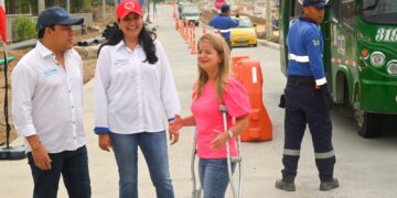 Gobernadora del Atlántico habilitó el primer carril de la Gran Vía