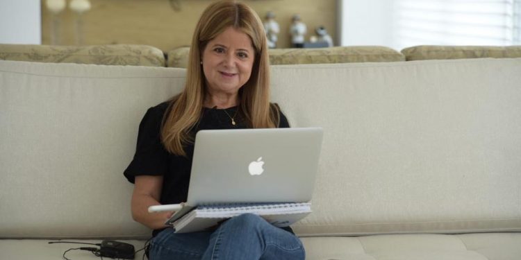 Elsa Noguera, gobernadora del Atlántico // Foto: tomada de Twitter.